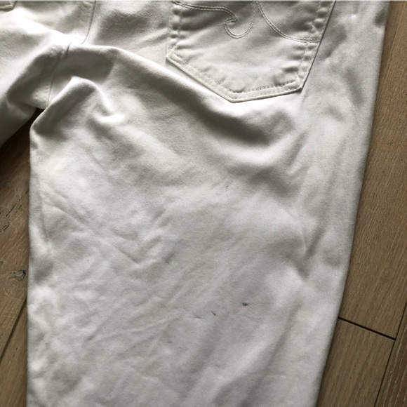 AG Adriano Goldschmied The Stevie Ankle White Jeans - Picture 15 of 15
